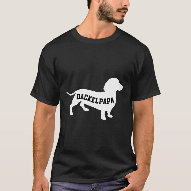 Camiseta Dog Owner Teckel Dachshund Dogs Dog Lover (Anverso)
