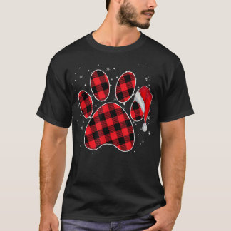 Camiseta Dog Paw Christmas Pajamas For Family Matching Outf