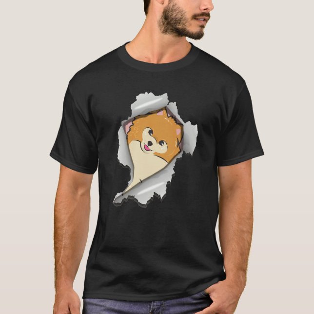 Camiseta Dog  Pomeranian Dog Owner (Anverso)