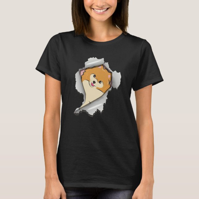 Camiseta Dog  Pomeranian Dog Owner (Anverso)