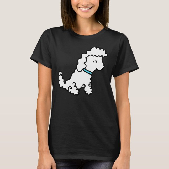 Camiseta Dog Poodle (Anverso)