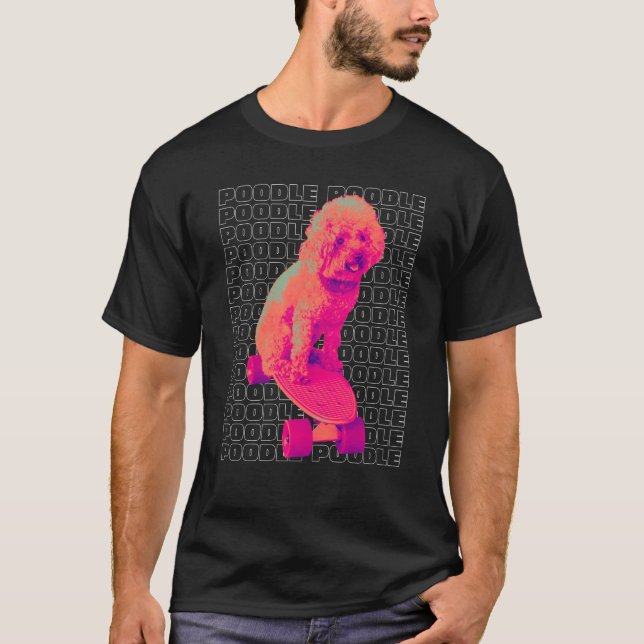 Camiseta Dog  Poodle Women's Poodle Men's (Anverso)