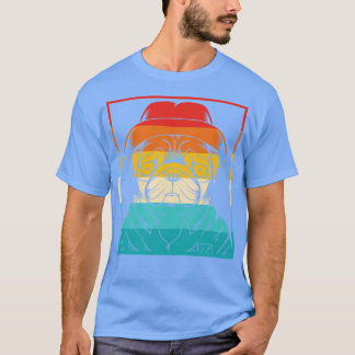 Camiseta Dog Retro Pug 1