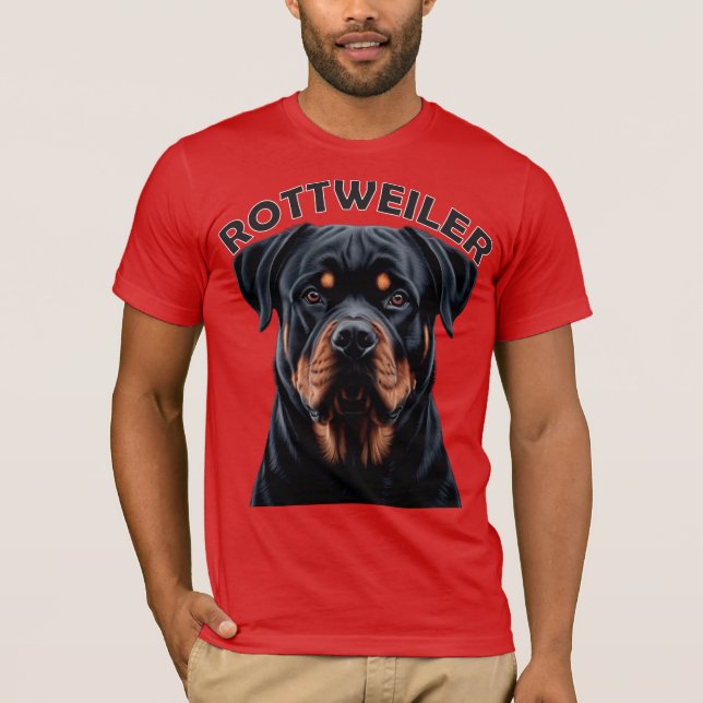Camiseta Dog Rottweiler (Anverso)
