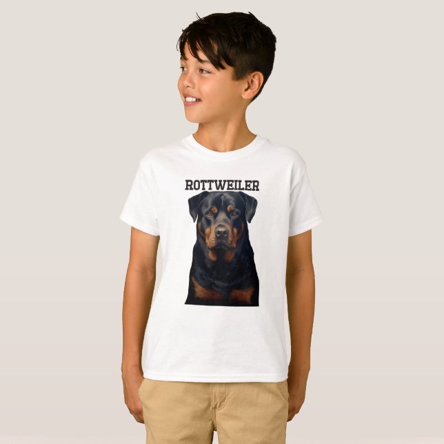 Camiseta Dog Rottweiler (Anverso completo)
