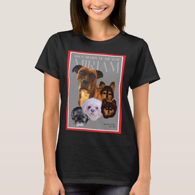Camiseta Dog’s best mummy (Anverso)