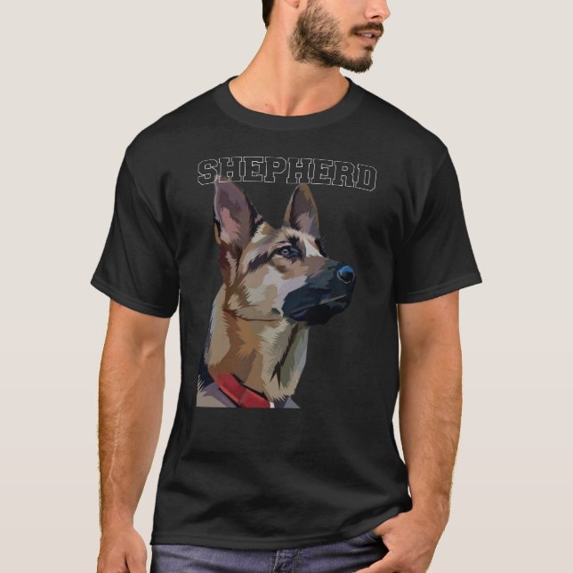 Camiseta Dog Shepherd (Anverso)