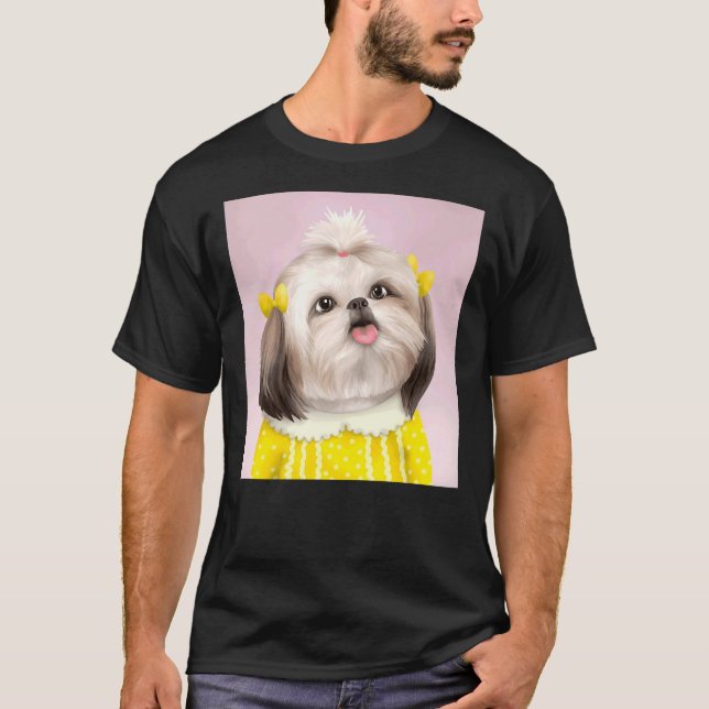 Camiseta Dog Shih Tzu Digital D9 (Anverso)
