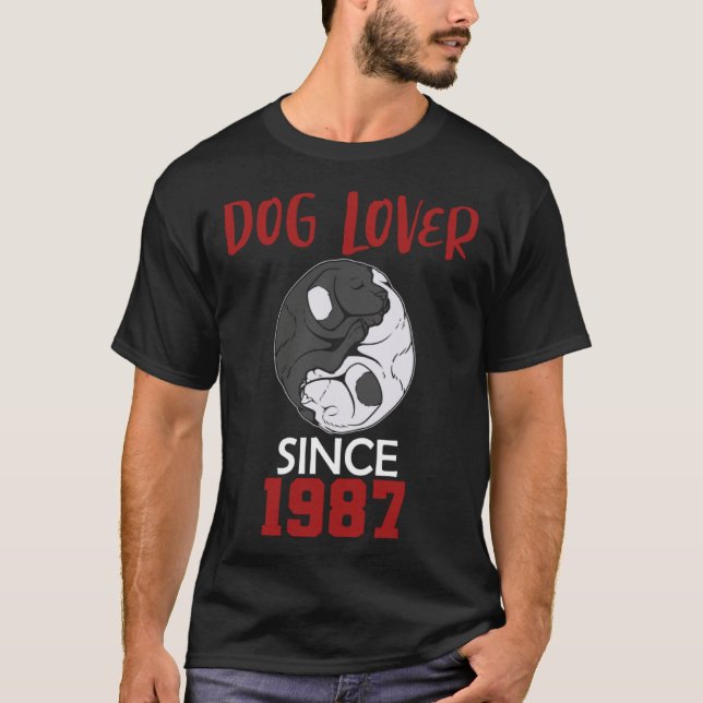 Camiseta Dog  since 1987 (Anverso)