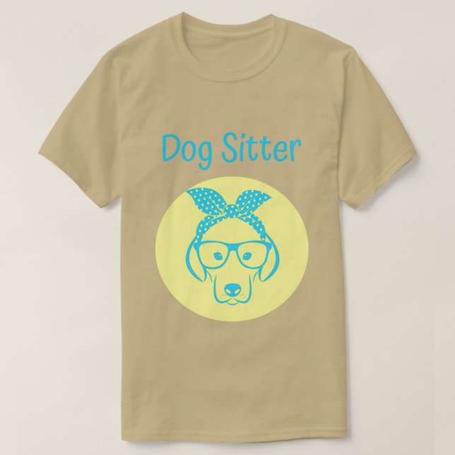 Camiseta Dog Sitter (Diseño del anverso)