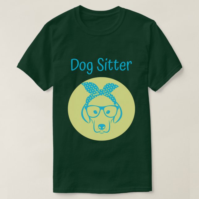 Camiseta Dog Sitter 1 (Diseño del anverso)