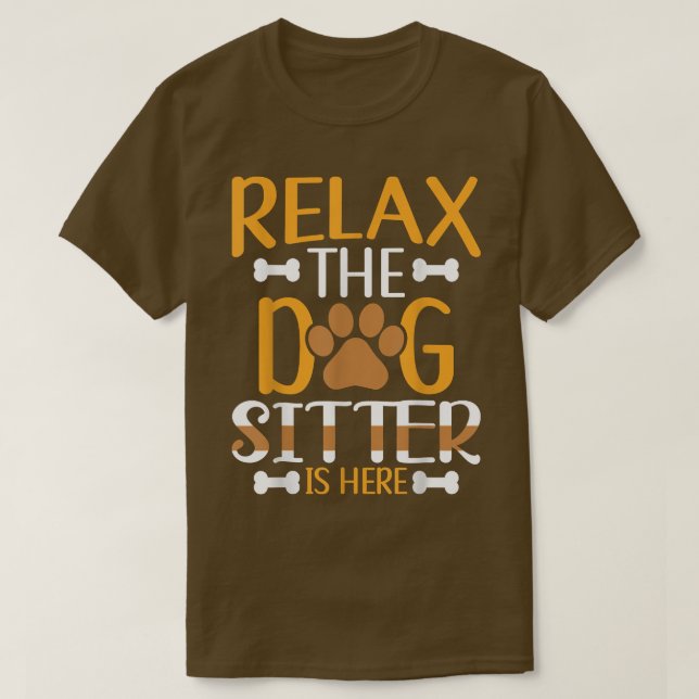 Camiseta Dog Sitting Walker Sitter Pet Sitters T-Shirt Copy (Diseño del anverso)