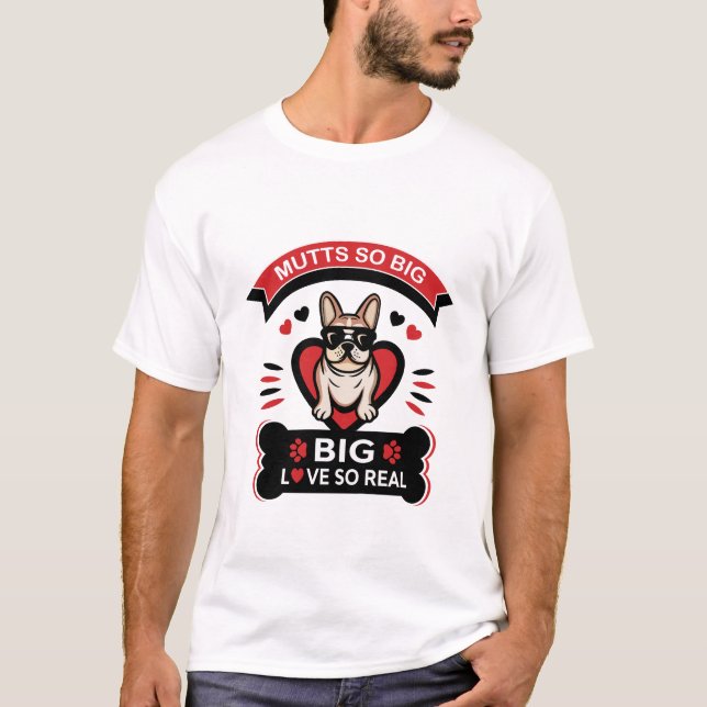 Camiseta Dog T-shirt Gift , Pet owner T-shirt Des, dog Tee (Anverso)