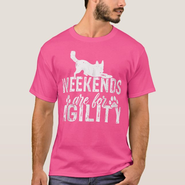Camiseta Dog Trainer Agility Training Dog Parkour German Sh (Anverso)