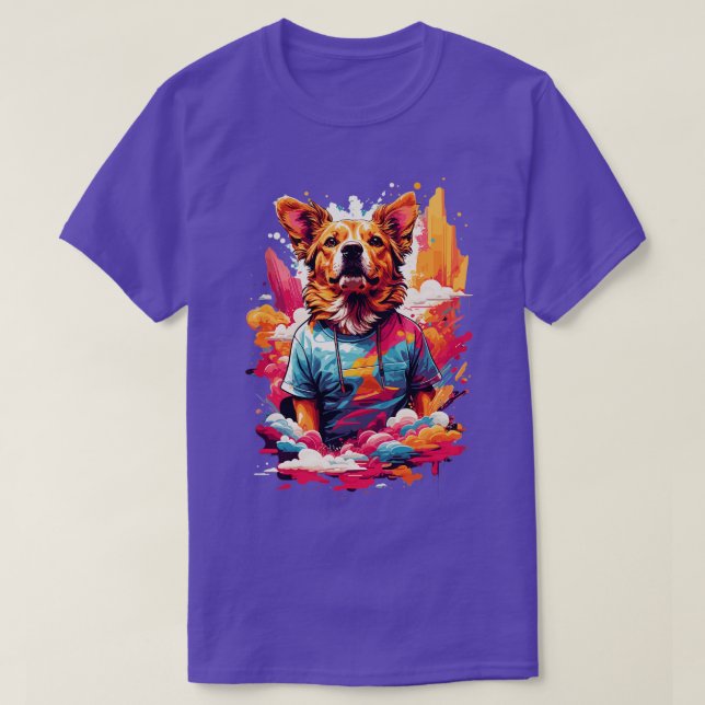 Camiseta Dog Vintage (Diseño del anverso)