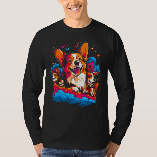 Camiseta Dog Welsh Corgi Best Friends (Anverso)