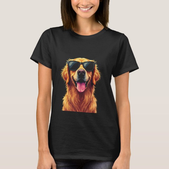 Camiseta Dog with Sunglasses (Anverso)