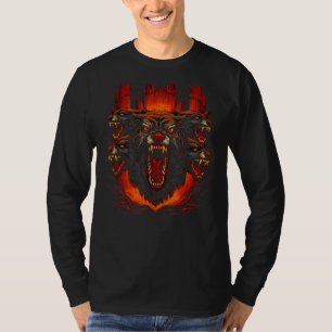 Camiseta Dog Wolf Werewolf Cerberus Hellhound Mythos 5