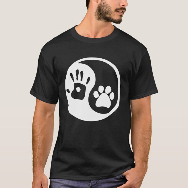 Camiseta Dog Yin Yang (Anverso)
