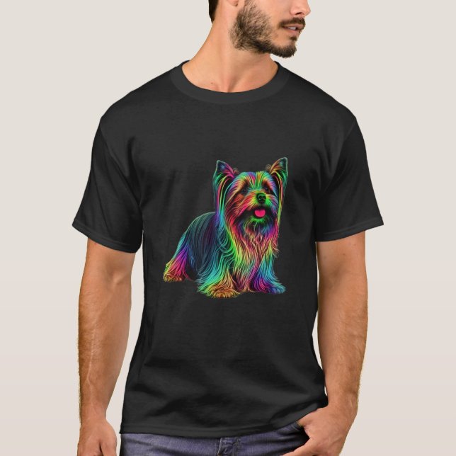 Camiseta Dog Yorkshire Terrier Mom (Anverso)