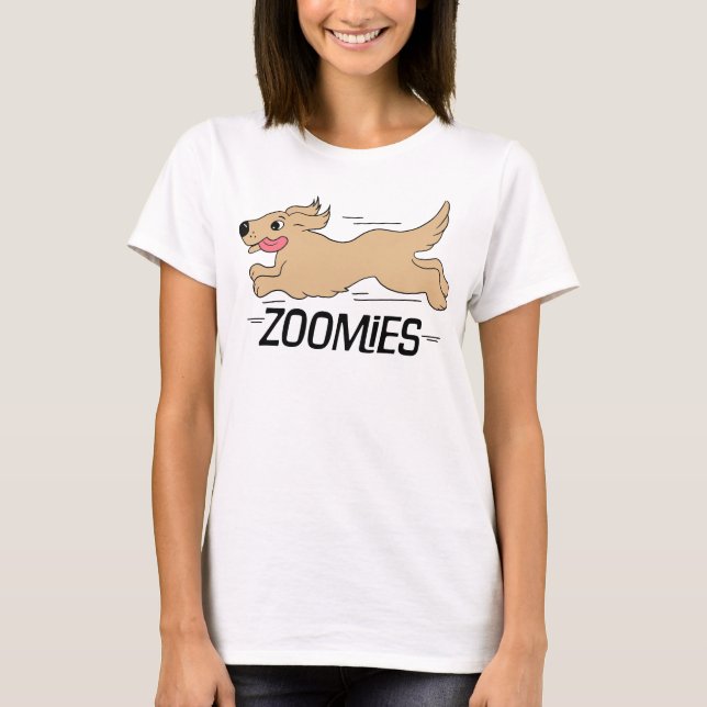 Camiseta Dog Zoomies Brown (Anverso)