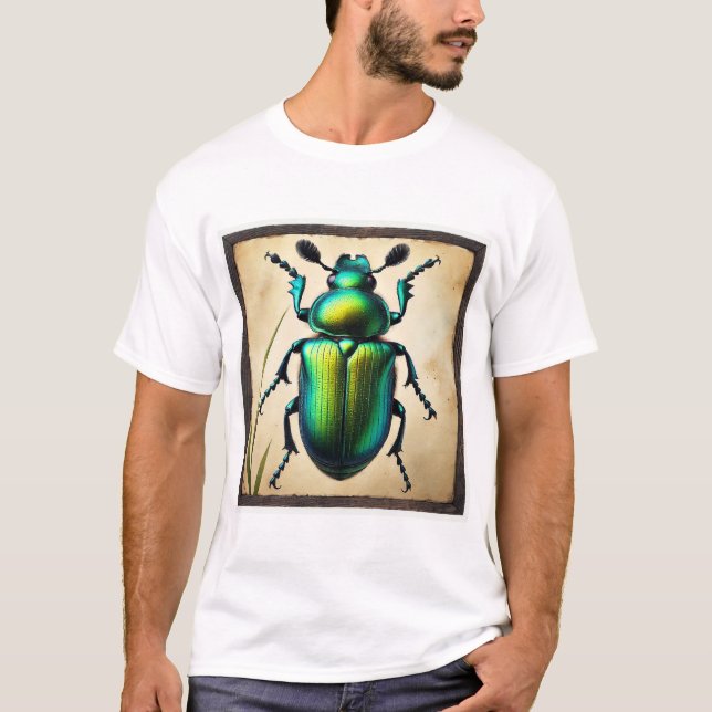 Camiseta Dogbane Beetle 101024IREF226 - Watercolor (Anverso)