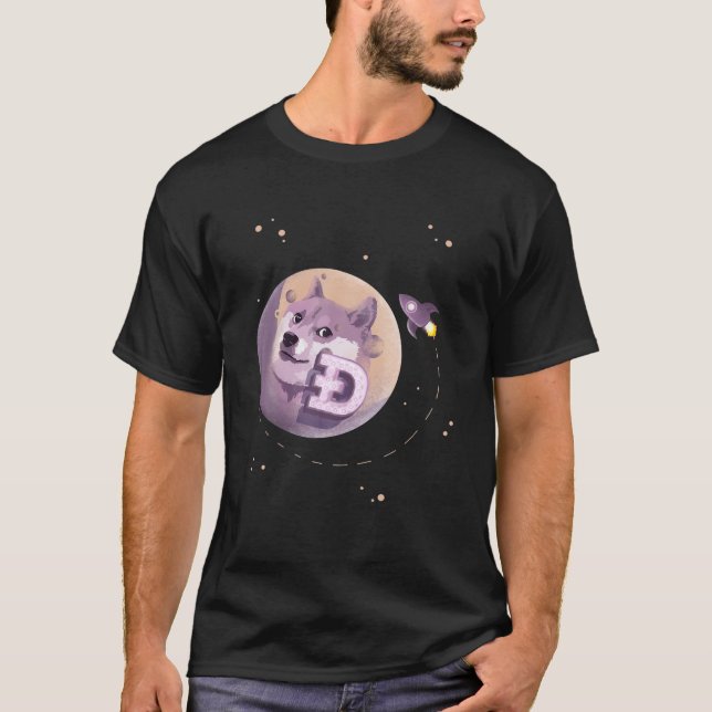 Camiseta Doge Coin Planet - Doge Ahora Tiene Su Propio Plan (Anverso)