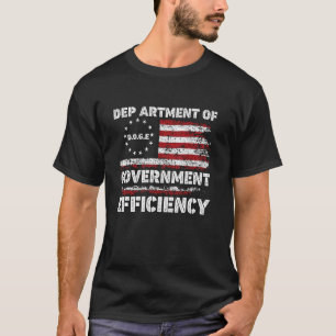 Camiseta DOGE D.O.G.E. Departamento De Eficiencia Gubername