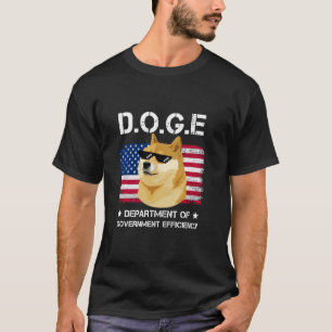 Camiseta DOGE D.O.G.E. Departamento De Eficiencia Gubername