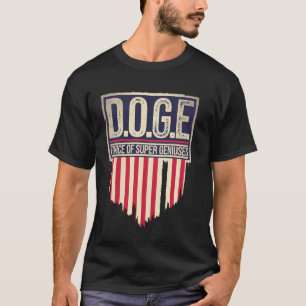 Camiseta DOGE D.O.G.E Fuerza De Eficiencia Gubernamental De
