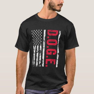 Camiseta DOGE Divertido D.O.G.E. Departamento De Eficacia G