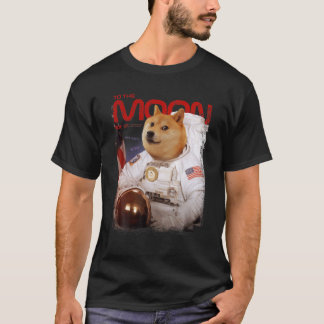 Camiseta DOGE HODL A La Luna Astronauta DOGE Crypto Meme D