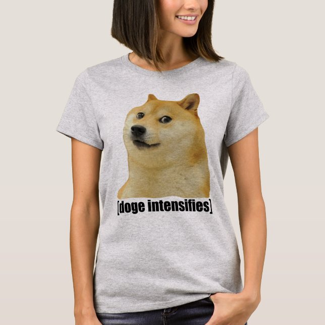 Camiseta Doge intensifica el meme Doggo Shiba Inu #Dogright (Anverso)