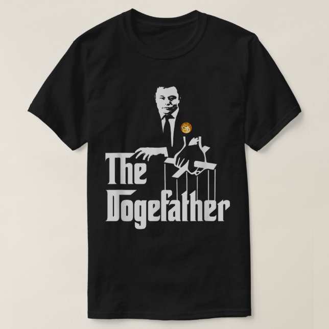 Camiseta Doge Meme Crypto Boss Parody Design (Diseño del anverso)