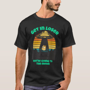 Camiseta Doge para hombres Dogecoin Doge Wow Crypto