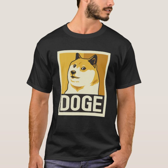 Camiseta DOGE - Perro Shiba Inu (Anverso)