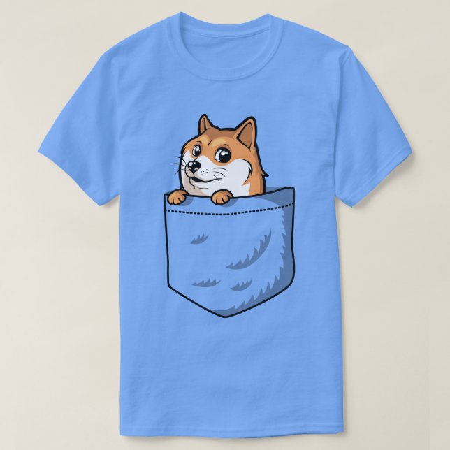 Camiseta Doge Pocket (Diseño del anverso)