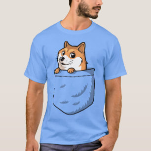 Camiseta Doge Pocket