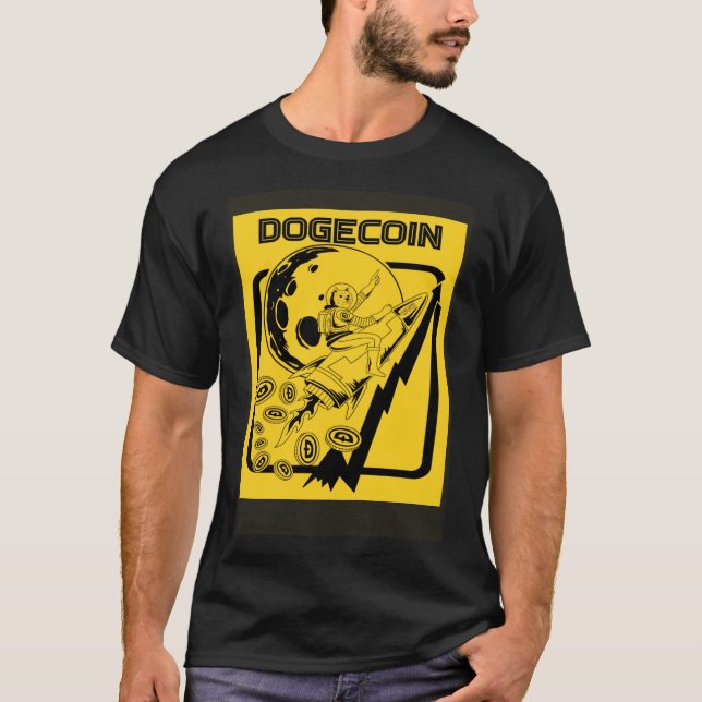 Camiseta Doge To The Moon (Anverso)