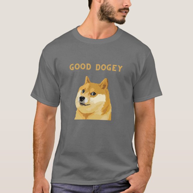 Camiseta Dogecografía Criptodivisa Buena Dogey (Anverso)