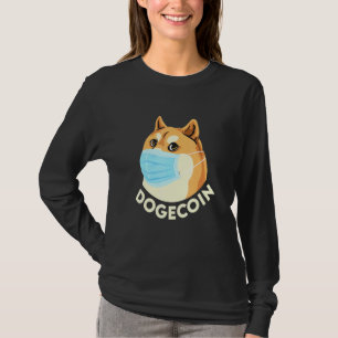 Camiseta Dogecografía Criptodivisa Shiba Inu Perro con másc