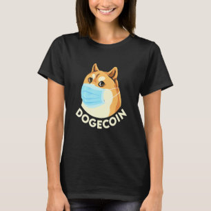 Camiseta Dogecografía Criptodivisa Shiba Inu Perro con másc