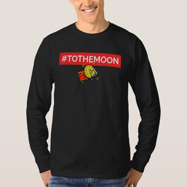 Camiseta Dogecoin a la Luna (Anverso)