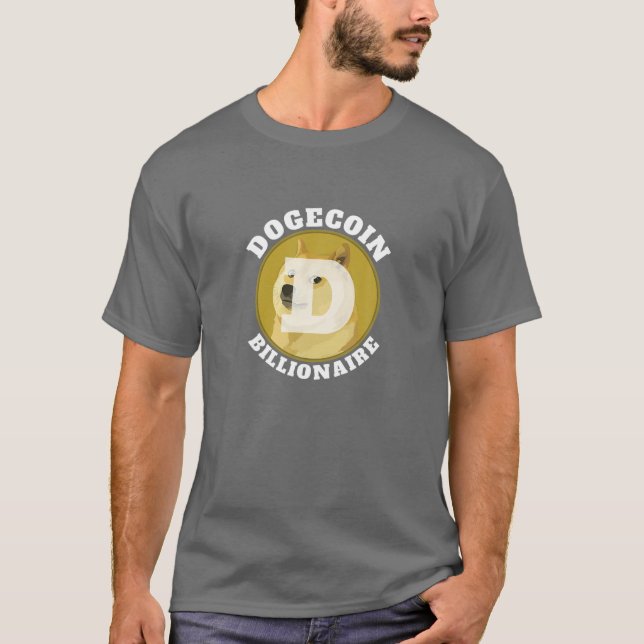 Camiseta Dogecoin Billionaire (Anverso)