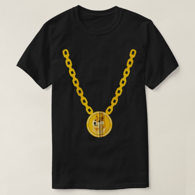 Camiseta Dogecoin Bling Funny Blockchain HODL Cryptocurreno (Diseño del anverso)