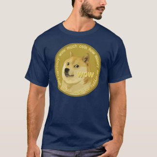 Camiseta Dogecoin "camiseta oscura de la luna" con código