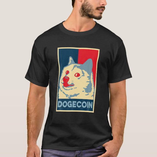 Camiseta Dogecoin Coin Doge HODL - Crypto Memes Men Mujeres (Anverso)
