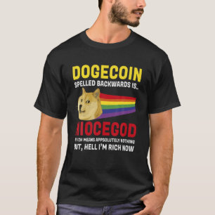 Camiseta Dogecoin Crypto Meme Dogecoin Funny Cryp