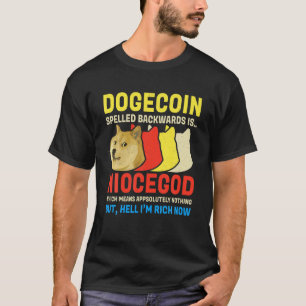 Camiseta Dogecoin Crypto Meme Dogecoin Funny Cryp