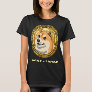 Camiseta Dogecoin Cryptocurrency Meme Moneda 1 Doge 1 Doge